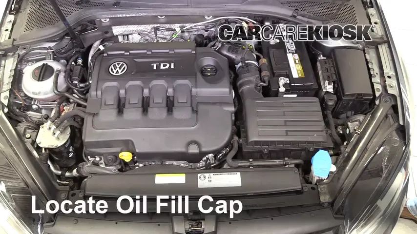 2015 Volkswagen Golf SportWagen TDI S 2.0L 4 Cyl. Turbo Diesel Oil